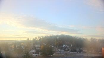 Weather camera view of Frostburg State University.