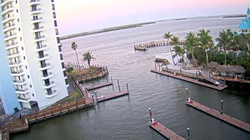 Weather camera view of Sanibel Harbour Yacht Club.