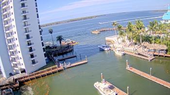 Weather camera view of Sanibel Harbour Yacht Club.
