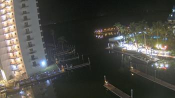 Weather camera view of Sanibel Harbour Yacht Club.