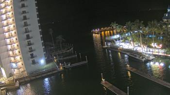 Weather camera view of Sanibel Harbour Yacht Club.
