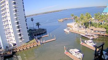 Weather camera view of Sanibel Harbour Yacht Club.