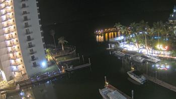 Weather camera view of Sanibel Harbour Yacht Club.