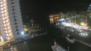 Weather camera view of Sanibel Harbour Yacht Club.