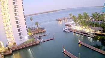 Weather camera view of Sanibel Harbour Yacht Club.