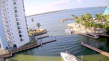 Weather camera view of Sanibel Harbour Yacht Club.