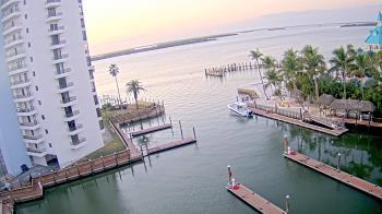 Weather camera view of Sanibel Harbour Yacht Club.