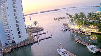 Weather camera view of Sanibel Harbour Yacht Club.