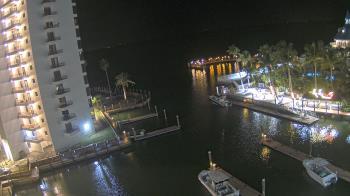 Weather camera view of Sanibel Harbour Yacht Club.