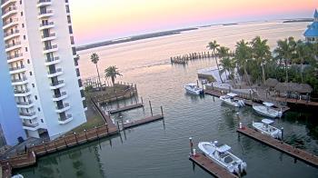 Weather camera view of Sanibel Harbour Yacht Club.