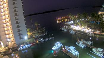 Weather camera view of Sanibel Harbour Yacht Club.