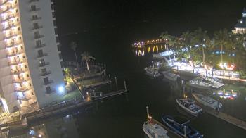 Weather camera view of Sanibel Harbour Yacht Club.