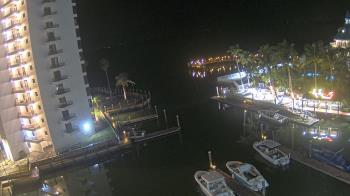 Weather camera view of Sanibel Harbour Yacht Club.