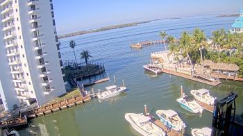 Weather camera view of Sanibel Harbour Yacht Club.