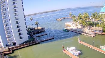 Weather camera view of Sanibel Harbour Yacht Club.