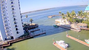 Weather camera view of Sanibel Harbour Yacht Club.