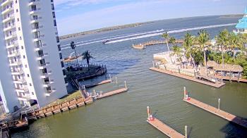 Weather camera view of Sanibel Harbour Yacht Club.