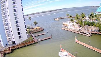 Weather camera view of Sanibel Harbour Yacht Club.