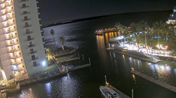 Weather camera view of Sanibel Harbour Yacht Club.