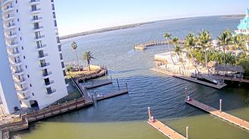 Weather camera view of Sanibel Harbour Yacht Club.