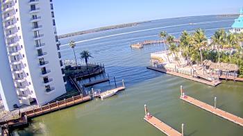 Weather camera view of Sanibel Harbour Yacht Club.