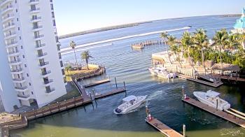 Weather camera view of Sanibel Harbour Yacht Club.