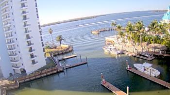 Weather camera view of Sanibel Harbour Yacht Club.