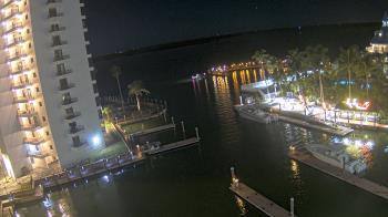 Weather camera view of Sanibel Harbour Yacht Club.