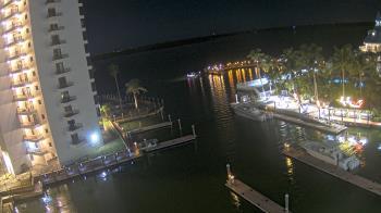 Weather camera view of Sanibel Harbour Yacht Club.