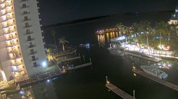 Weather camera view of Sanibel Harbour Yacht Club.