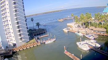 Weather camera view of Sanibel Harbour Yacht Club.