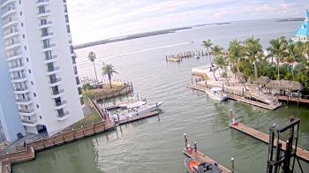 Weather camera view of Sanibel Harbour Yacht Club.
