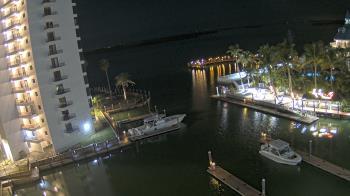 Weather camera view of Sanibel Harbour Yacht Club.