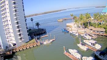 Weather camera view of Sanibel Harbour Yacht Club.