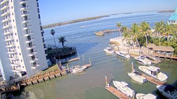 Weather camera view of Sanibel Harbour Yacht Club.
