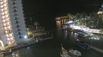 Weather camera view of Sanibel Harbour Yacht Club.