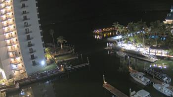 Weather camera view of Sanibel Harbour Yacht Club.