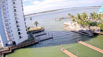 Weather camera view of Sanibel Harbour Yacht Club.