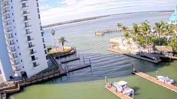 Weather camera view of Sanibel Harbour Yacht Club.