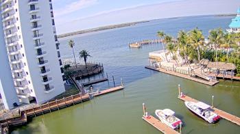 Weather camera view of Sanibel Harbour Yacht Club.