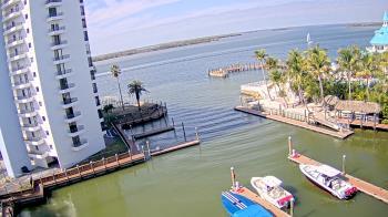 Weather camera view of Sanibel Harbour Yacht Club.