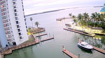 Weather camera view of Sanibel Harbour Yacht Club.