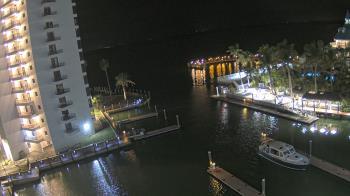 Weather camera view of Sanibel Harbour Yacht Club.
