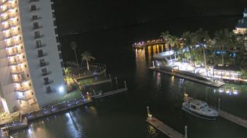 Weather camera view of Sanibel Harbour Yacht Club.