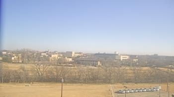Weather camera view of Fort Hays State University.