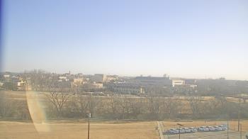 Weather camera view of Fort Hays State University.