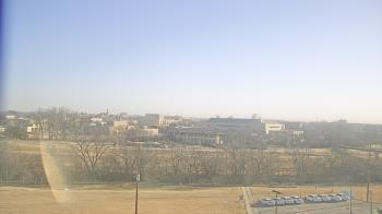 Weather camera view of Fort Hays State University.
