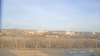 Weather camera view of Fort Hays State University.