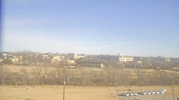 Weather camera view of Fort Hays State University.