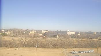 Weather camera view of Fort Hays State University.
